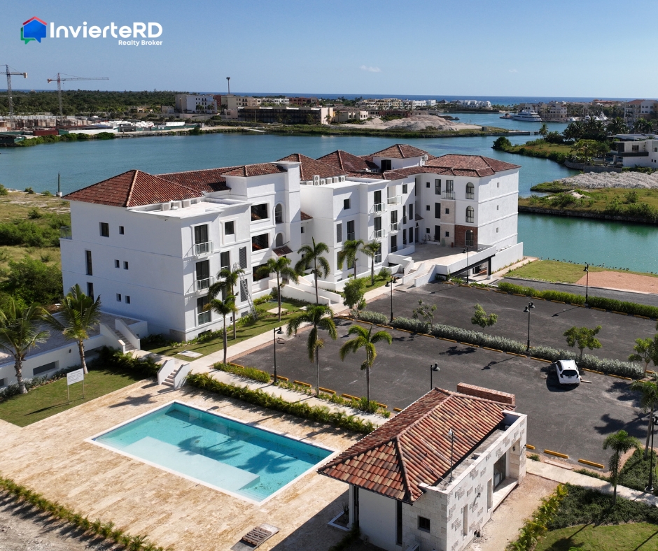 Luxury apartments in Cap Cana with Marina views