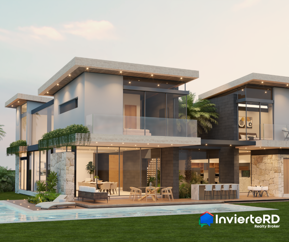 Villa under construction for investment